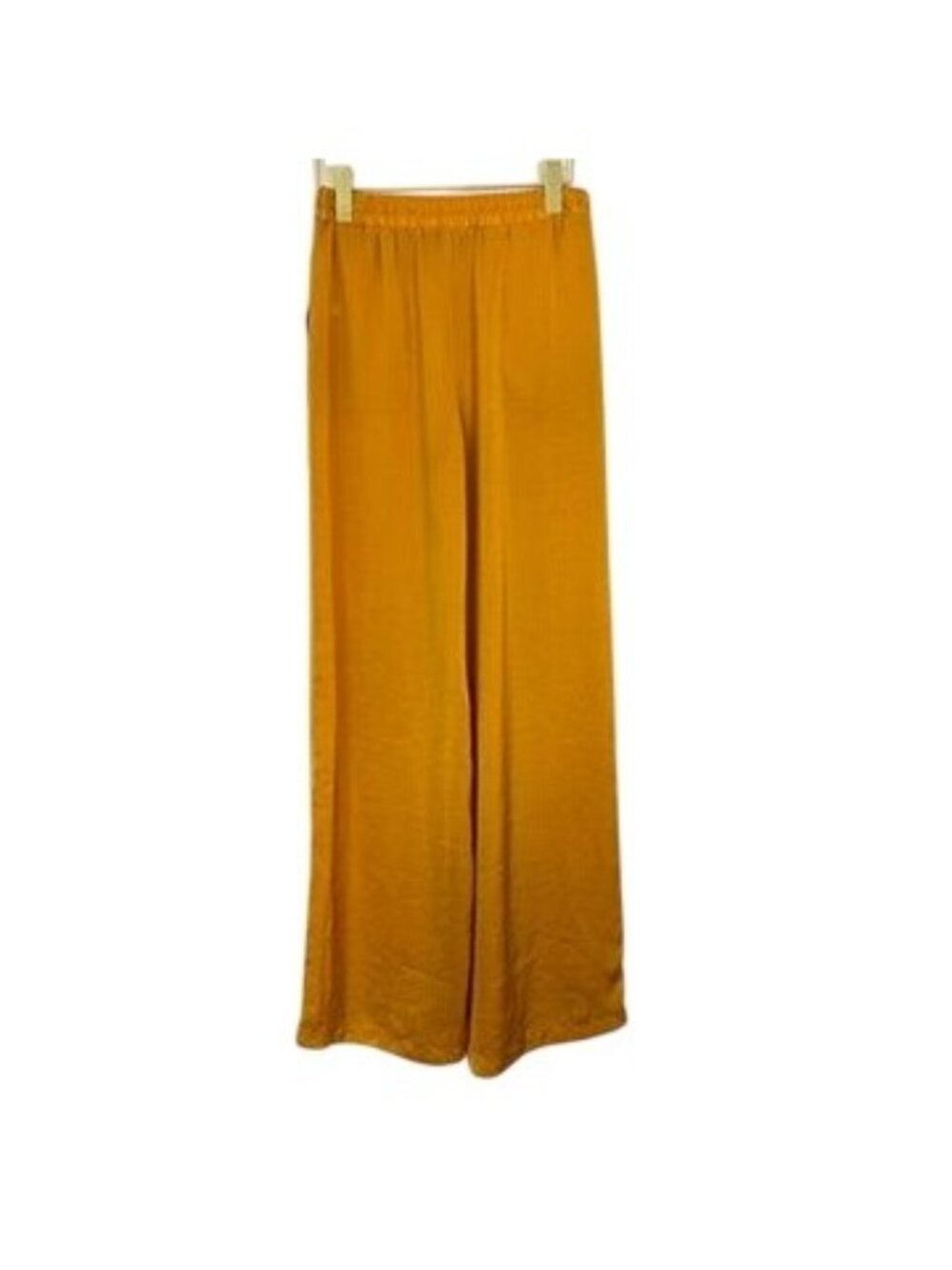 Boho Chic Women Sz S Palazzo Pull On Pants Marigold Hippie Festival Resort Indie - Picture 3 of 13